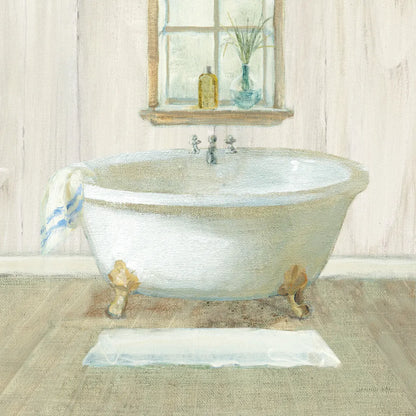 Farmhouse Bathtub by Danhui Nai. SKU 66675a. Archival Giclee Fine art print for wall decor.