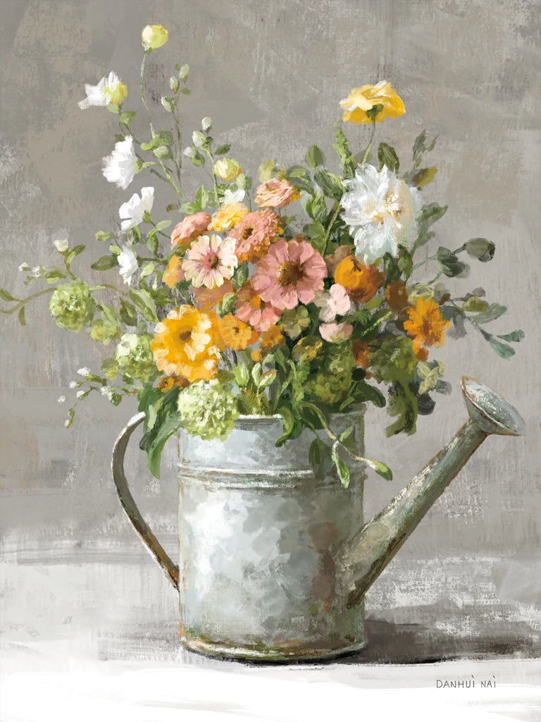 Farmhouse Bouquet I by Danhui Nai