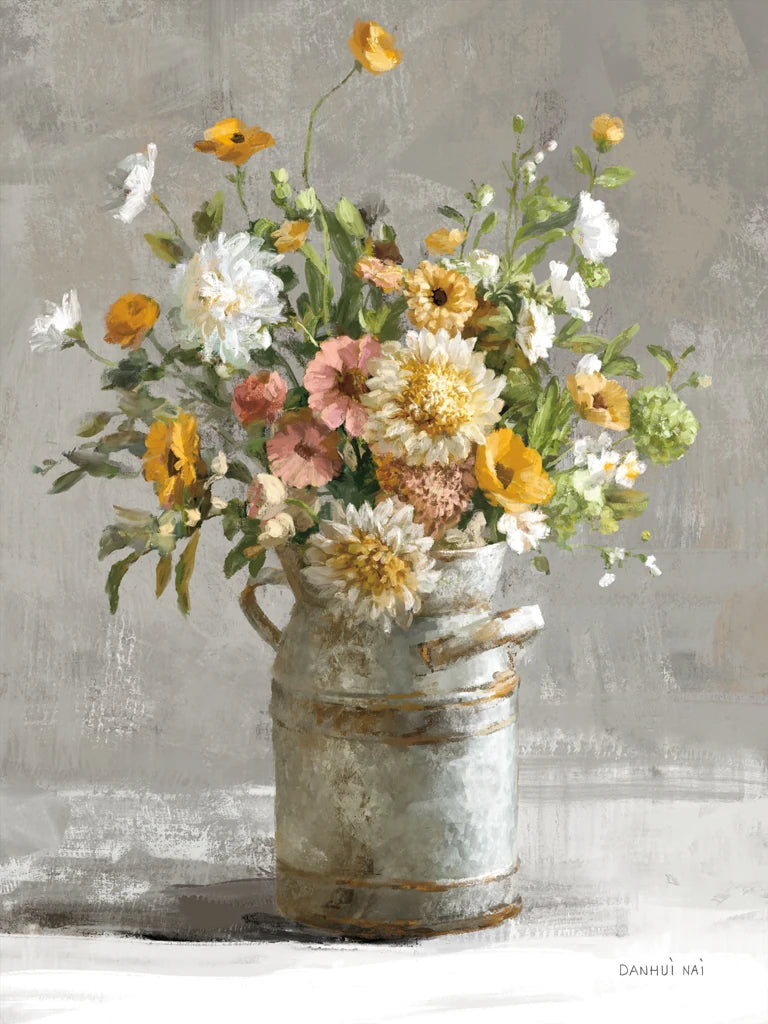 Farmhouse Bouquet II by Danhui Nai