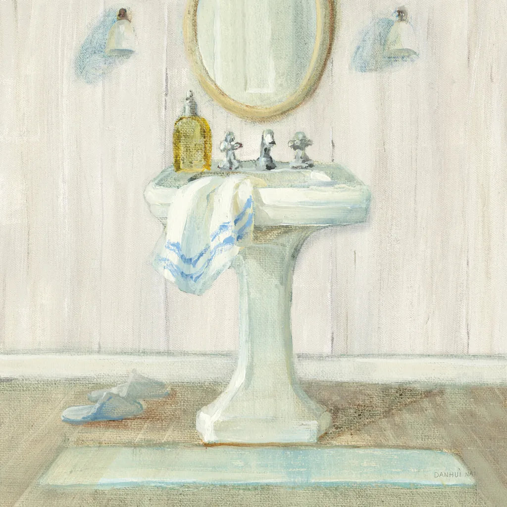 Farmhouse Sink by Danhui Nai. SKU 66676a. Archival Giclee Fine art print for wall decor.