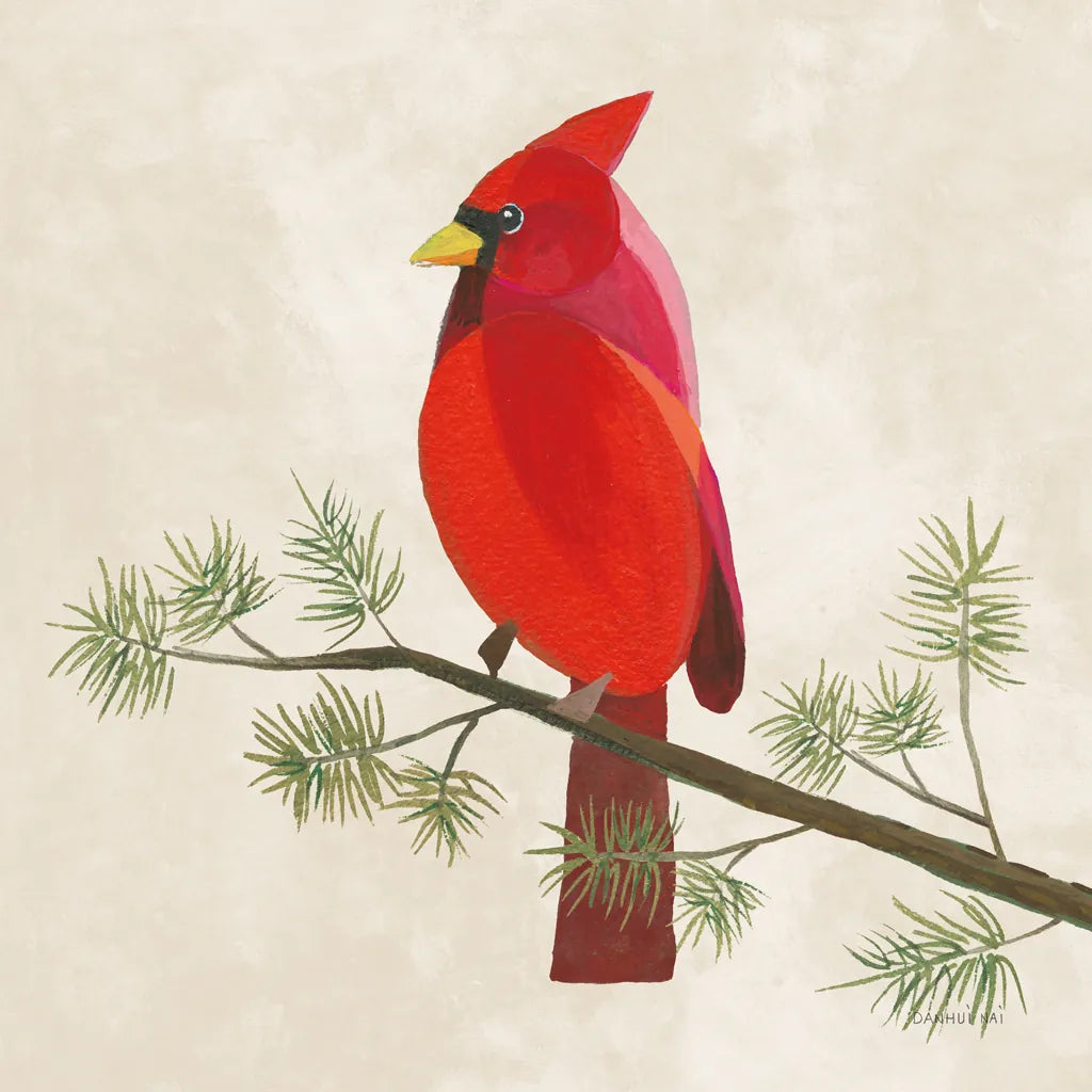 Festive Friends III by Danhui Nai. SKU 87750a. Archival Giclee Fine art print for wall decor.