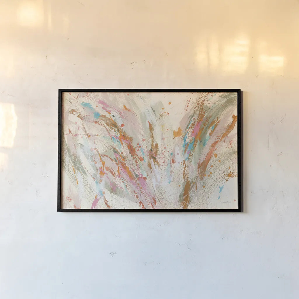 Fireworks by Danhui Nai. shown as a paper print in a black flame. Available as a archival giclee rolled canvas, fine art paper, or poster print. SKU 67218i.