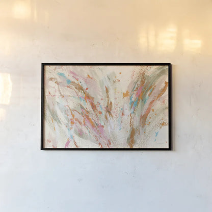 Fireworks by Danhui Nai. shown as a paper print in a black flame. Available as a archival giclee rolled canvas, fine art paper, or poster print. SKU 67218i.