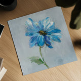 Floral Bloom I v2 by Danhui Nai. Shown as a detailed flat fine art print, highlighting archival giclee quality. Available as an archival giclee rolled canvas, fine art paper, or poster print. SKU 34113a.