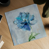 Floral Bloom II by Danhui Nai. Shown as a detailed flat fine art print, highlighting archival giclee quality. Available as an archival giclee rolled canvas, fine art paper, or poster print. SKU 32409a.