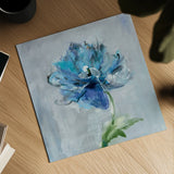 Floral Bloom II v2 by Danhui Nai. Shown as a detailed flat fine art print, highlighting archival giclee quality. Available as an archival giclee rolled canvas, fine art paper, or poster print. SKU 34114a.