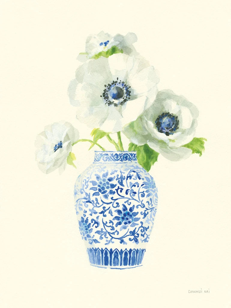 Floral Chinoiserie II by Danhui Nai