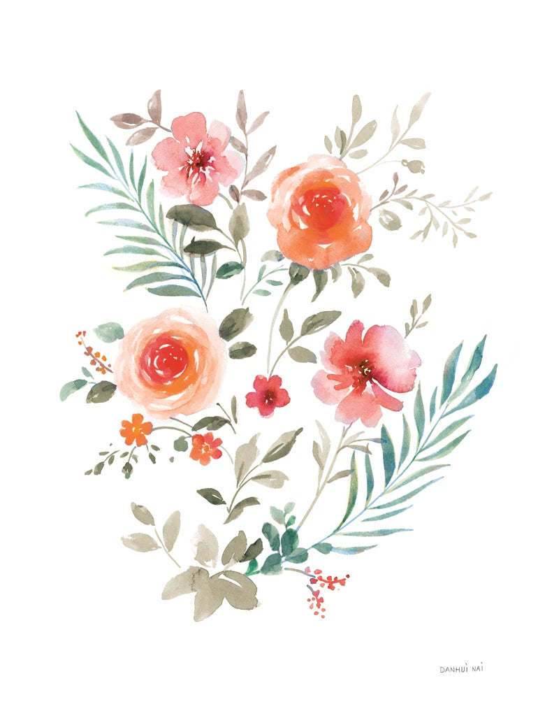 Floral Serenade III by Danhui Nai
