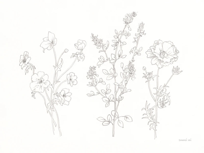 Floral Trio by Danhui Nai