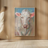 Flossie by Danhui Nai. shown as over sized large wall art. Available as an archival giclee rolled canvas, fine art paper, or poster print. SKU 73187h.