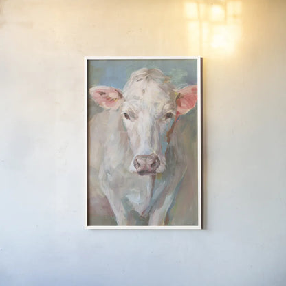 Flossie by Danhui Nai. shown as a paper print in a white frame. Available as a archival giclee rolled canvas, fine art paper, or poster print. SKU 73187h.