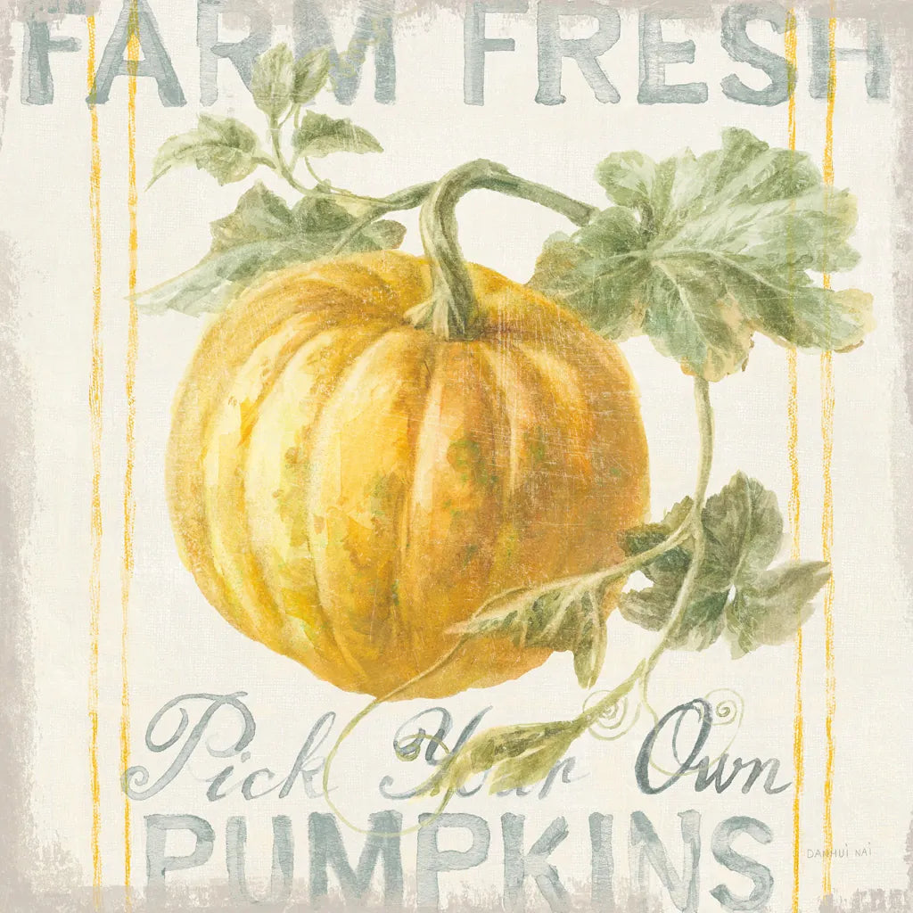 Floursack Autumn V by Danhui Nai. SKU 48769a. Archival Giclee Fine art print for wall decor.