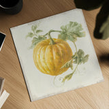 Floursack Autumn V v2 by Danhui Nai. Shown as a detailed flat fine art print, highlighting archival giclee quality. Available as an archival giclee rolled canvas, fine art paper, or poster print. SKU 56290a.