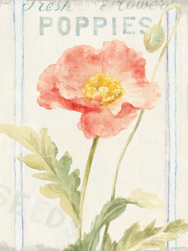 Floursack Florals IV Crop by Danhui Nai