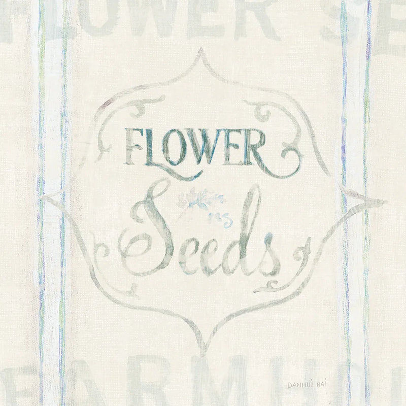 Floursack Florals IX by Danhui Nai. SKU 38762a. Archival Giclee Fine art print for wall decor.