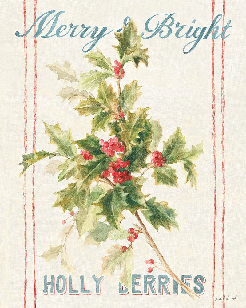 Floursack Holiday Bright I by Danhui Nai