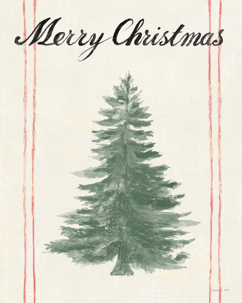 Floursack Holiday Bright III Tree by Danhui Nai