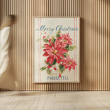 Floursack Holiday Bright III v2 by Danhui Nai. shown as over sized large wall art. Available as an archival giclee rolled canvas, fine art paper, or poster print. SKU 65058h.