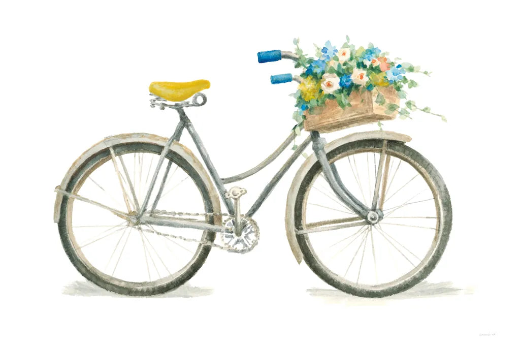 Floursack Home I on White by Danhui Nai. SKU 56550i. Archival Giclee Fine art print for wall decor.