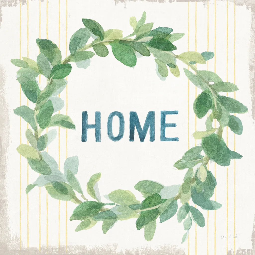 Floursack Home VII by Danhui Nai. SKU 56546a. Archival Giclee Fine art print for wall decor.