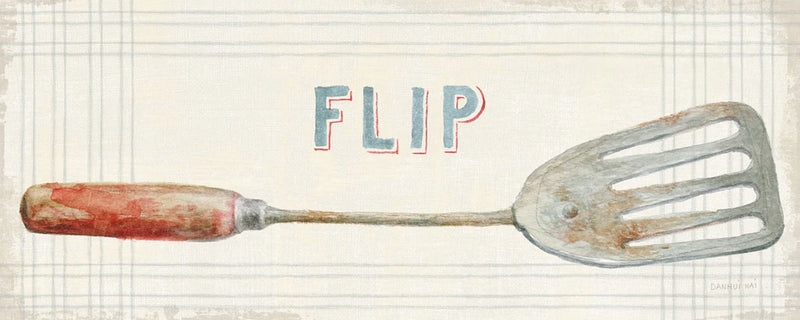 Floursack Kitchen Sign I by Danhui Nai