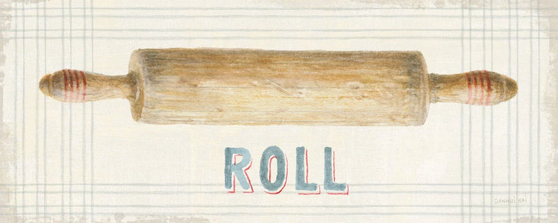 Floursack Kitchen Sign II by Danhui Nai