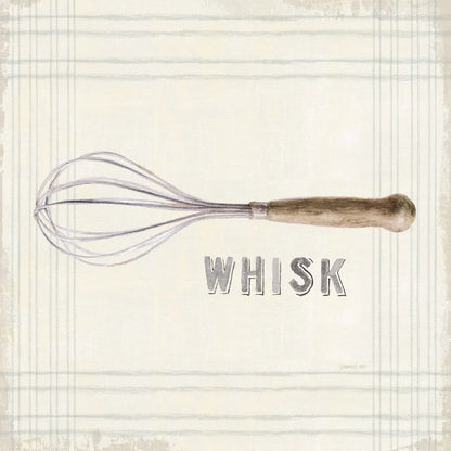 Floursack Kitchen Sign IV Neutral Sq by Danhui Nai. SKU 53382a. Archival Giclee Fine art print for wall decor.