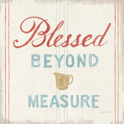 Floursack Kitchen VI Bold by Danhui Nai. SKU 53267a. Archival Giclee Fine art print for wall decor.