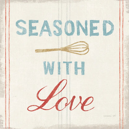 Floursack Kitchen VII Bold by Danhui Nai. SKU 53268a. Archival Giclee Fine art print for wall decor.