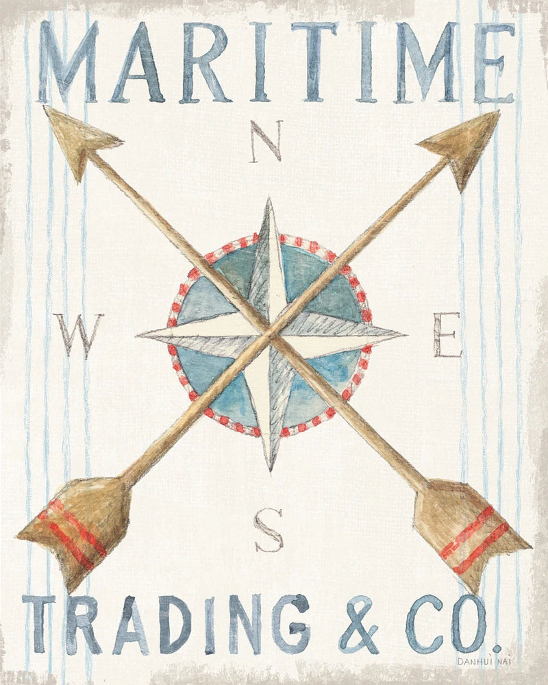 Floursack Nautical VI by Danhui Nai