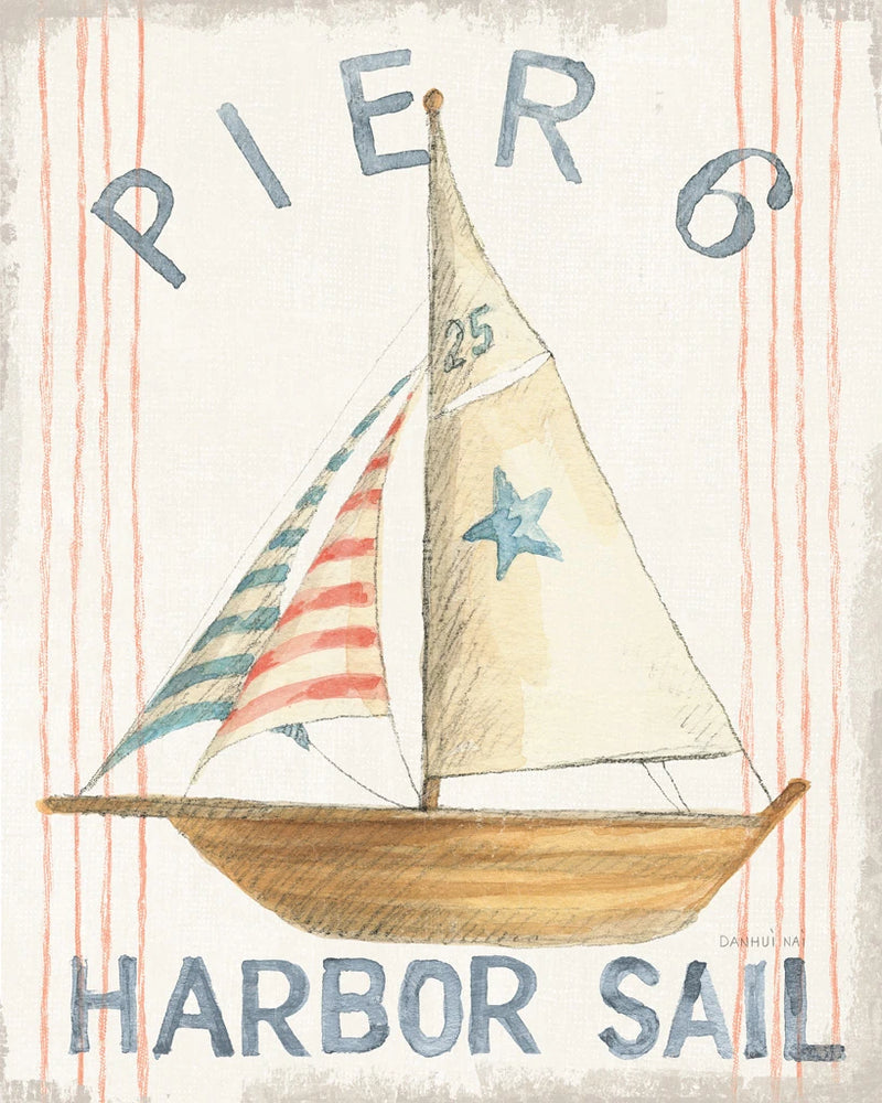 Floursack Nautical VII by Danhui Nai