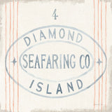 Floursack Nautical XI by Danhui Nai. SKU 50948a. Archival Giclee Fine art print for wall decor.
