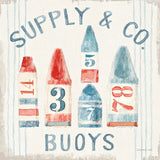 Floursack Nautical XV by Danhui Nai. SKU 55272a. Archival Giclee Fine art print for wall decor.
