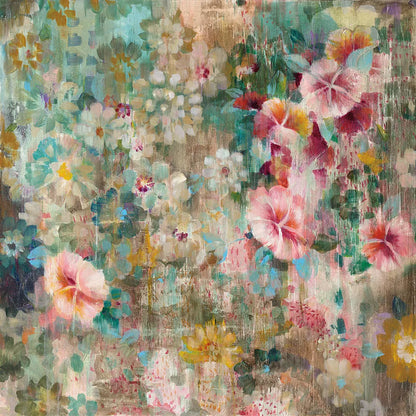 Flower Shower by Danhui Nai. SKU 28651a. Archival Giclee Fine art print for wall decor.