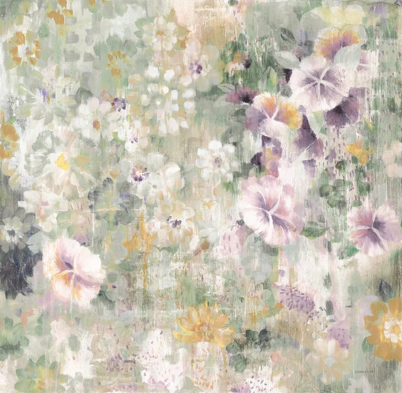 Flower Shower Light by Danhui Nai. SKU 82347a. Archival Giclee Fine art print for wall decor.