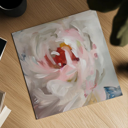 Flower Soul by Danhui Nai. Shown as a detailed flat fine art print, highlighting archival giclee quality. Available as an archival giclee rolled canvas, fine art paper, or poster print. SKU 75715a.