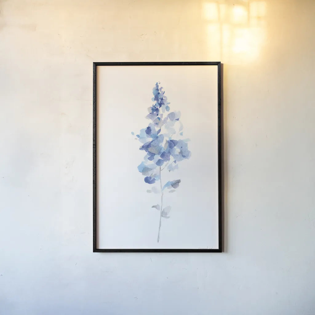 Flower Study I by Danhui Nai. shown as a paper print in a black flame. Available as a archival giclee rolled canvas, fine art paper, or poster print. SKU 68348h.