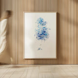 Flower Study II by Danhui Nai. shown as over sized large wall art. Available as an archival giclee rolled canvas, fine art paper, or poster print. SKU 68349h.