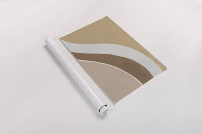 Flowing II Neutral Crop by Danhui Nai. shown as a rolled paper print. Available as archival giclee rolled canvas, fine art paper, or poster print. SKU 75820i.