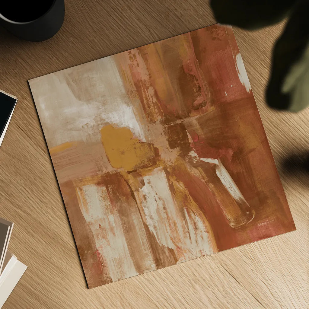 Forest Feel I Autumn by Danhui Nai. Shown as a detailed flat fine art print, highlighting archival giclee quality. Available as an archival giclee rolled canvas, fine art paper, or poster print. SKU 81948a.