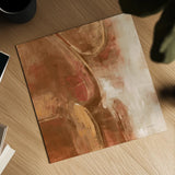 Forest Feel II Autumn by Danhui Nai. Shown as a detailed flat fine art print, highlighting archival giclee quality. Available as an archival giclee rolled canvas, fine art paper, or poster print. SKU 81949a.