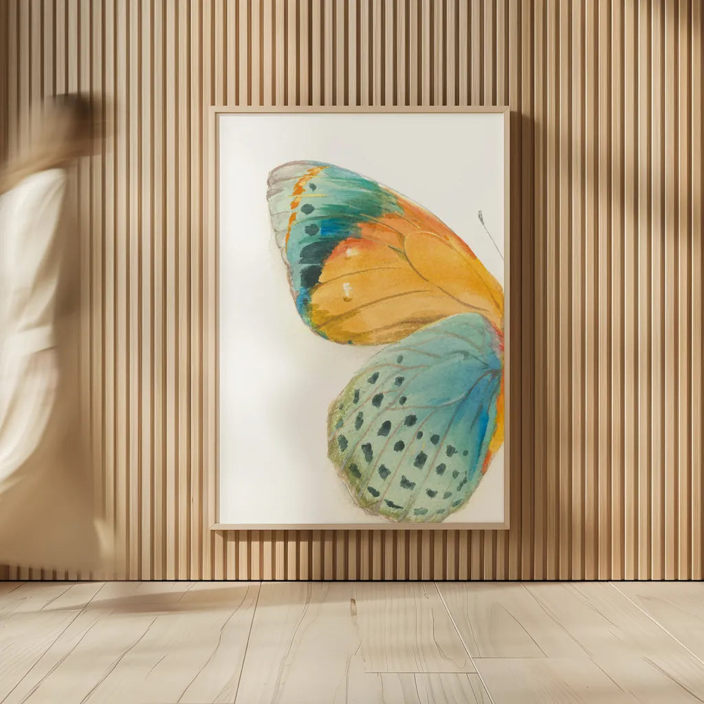Fragile Wings I by Danhui Nai. shown as over sized large wall art. Available as an archival giclee rolled canvas, fine art paper, or poster print. SKU 65685h.