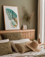 Fragile Wings III by Danhui Nai. shown as a paper print in a natural frame. Available as a archival giclee rolled canvas, fine art paper, or poster print. SKU 65687h.