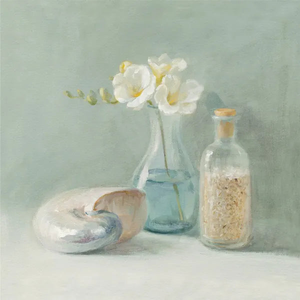 Freesia Spa by Danhui Nai. SKU 5597a. Archival Giclee Fine art print for wall decor.