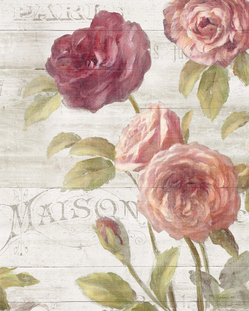 French Roses III by Danhui Nai