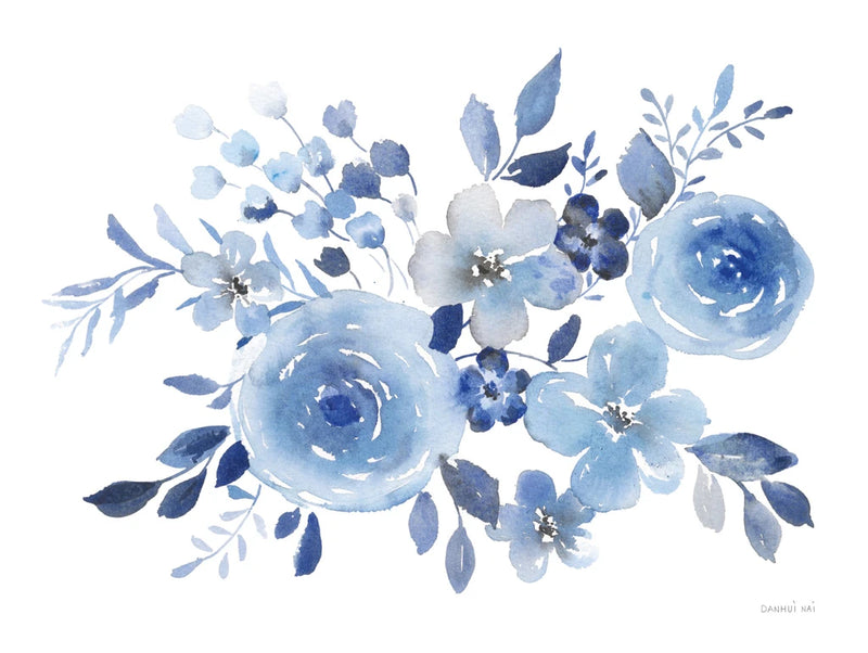 Fresh Blue Bower I by Danhui Nai
