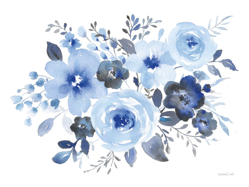 Fresh Blue Bower II by Danhui Nai