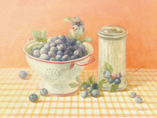 Fresh Picked Blueberries by Danhui Nai