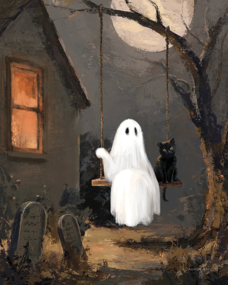 Friendly Ghost III by Danhui Nai