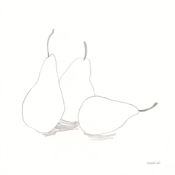 Fruitful I by Danhui Nai. SKU 85212a. Archival Giclee Fine art print for wall decor.